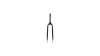 Tern Gabel  1 1/8 -1,5  tapered schwarz