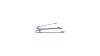 EXCELSIOR Schutzblechstrebe  2 mm violett