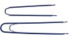 EXCELSIOR Schutzblechstrebe  2 mm blau