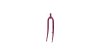 EXCELSIOR Gabel  2 mm rosa