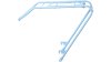 EXCELSIOR Gepäckträger  2 mm blau