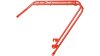 EXCELSIOR Gepäckträger  2 mm rot