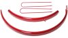 EXCELSIOR Schutzblech-Set  2 mm rot