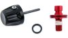 RockShox Einstellknopf  L rot, schwarz