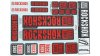 RockShox Dekor Set  XXL rot
