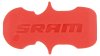 SRAM Entlüftungsklotz  1 1/8  rot