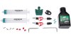SRAM Entlüftungs-Kit  1 1/8  schwarz, transparent