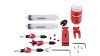 SRAM Entlüftungs-Kit  1 1/8  transparent, rot