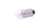 Messingschlager Glühlampe  L transparent, silber