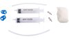 Quaxar Entlüftungs-Kit  1 1/8  transparent, schwarz