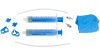 Quaxar Entlüftungs-Kit  1 1/8  transparent, blau