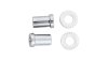 SRAM Befestigungsmutter  1 1/8  silber