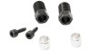 Quaxar Anschluss-Kit  1 1/8  schwarz, silber