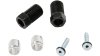 Quaxar Anschluss-Kit  1 1/8  schwarz, silber