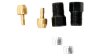 Quaxar Anschluss-Kit  1 1/8  schwarz, gold