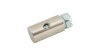 Bofix Schraubnippel   silber