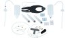 Cyclo Entlüftungs-Kit  1 1/8  schwarz, transparent