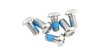 SRAM Schrauben-Set  1 1/8  silber