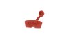 SRAM Entlüftungsklotz  1 1/8  rot