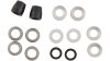 Avid Befestigungs-Set  1 1/8  silber