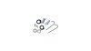 Avid Feder-Kit  1 1/8  schwarz, silber