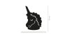 Reflective Berlin Decals  XL schwarz