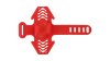 Bone Collection Bike Tie Pro 2  Unisize rot
