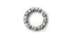 Pieper Kugelring  1 1/8  silber