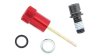 RockShox Einstellknopf  Unisize schwarz, rot