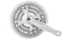 Mighty Kettenradgarnitur  XL silber