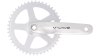 M-Wave Kettenradgarnitur  XL silber