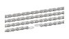 Connex Kette  L silber
