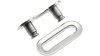 Connex Verschluss  XL silber