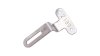 Hesling Befestigungsschelle  XL silber