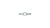 Hebie Steckbrille  XL silber
