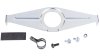 Horn Steckbrille  L silber