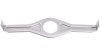 Hebie Steckbrille  XL silber