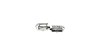Messingschlager Pedal  XL silber