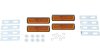 CONTEC P-Reflex  F1 orange, silber