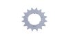 Sturmey Archer Steck-Zahnkranz  XL silber