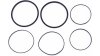 SRAM Stealth Ring-Set  XL schwarz