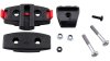Rixen & Kaul Satteladapter  L schwarz, rot