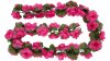 Basil Blumengirlande  XXL rosa, grün