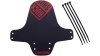 RockShox Fender  XXL schwarz, rot