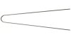 Curana Schutzblechstrebe  XL silber