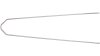 Curana Schutzblechstrebe  XL silber