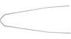 Curana Schutzblechstrebe  XL silber