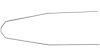 Curana Schutzblechstrebe  XL silber