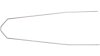Curana Schutzblechstrebe  XL silber