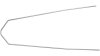 Curana Schutzblechstrebe  XL silber